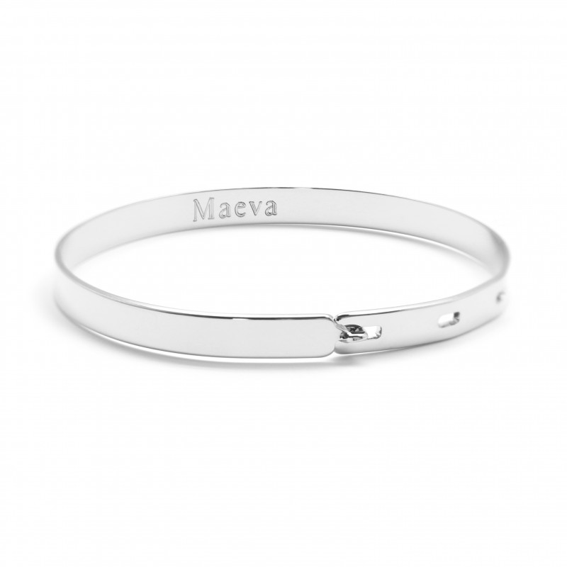 Bracelet Jonc Enfant En Argent 925/1000 - Neuf Avec étiquettes - Taille Enfant