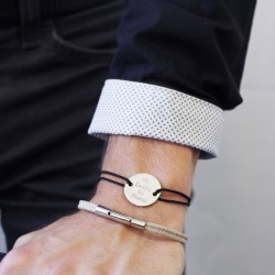 Bracelet Homme à la Mode en Pierre de Lave | Bijouterie MBH