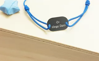 Bracelet d’identification medicale personnalisé