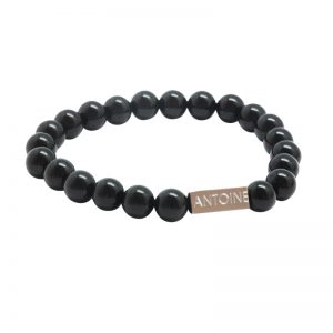 bracelet-perles-agathes-noires