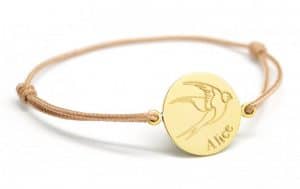bracelet-medaille-dessin-hirondelle