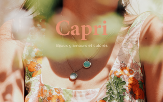Notre nouvelle collection de bijoux personnalisés : Capri