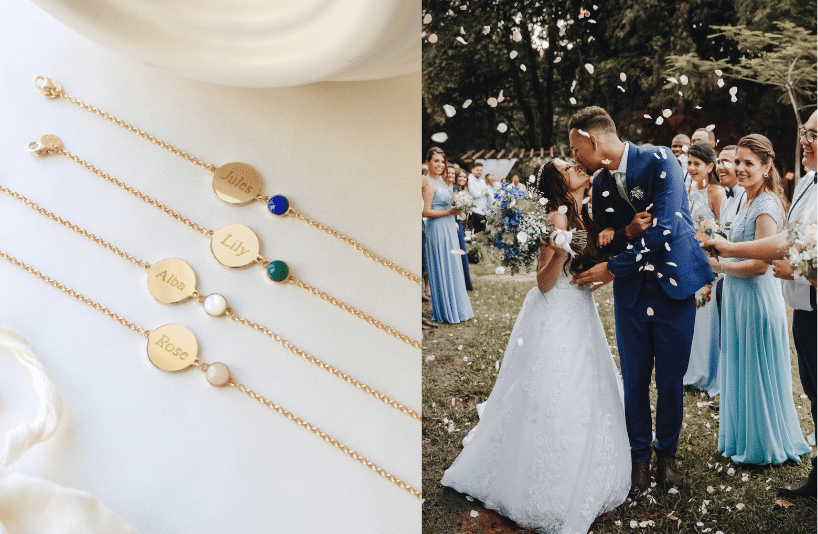 bijoux personnalisables mariage